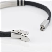 Bracciale Boccadamo Uomo in Pelle ABR708 - ABR708